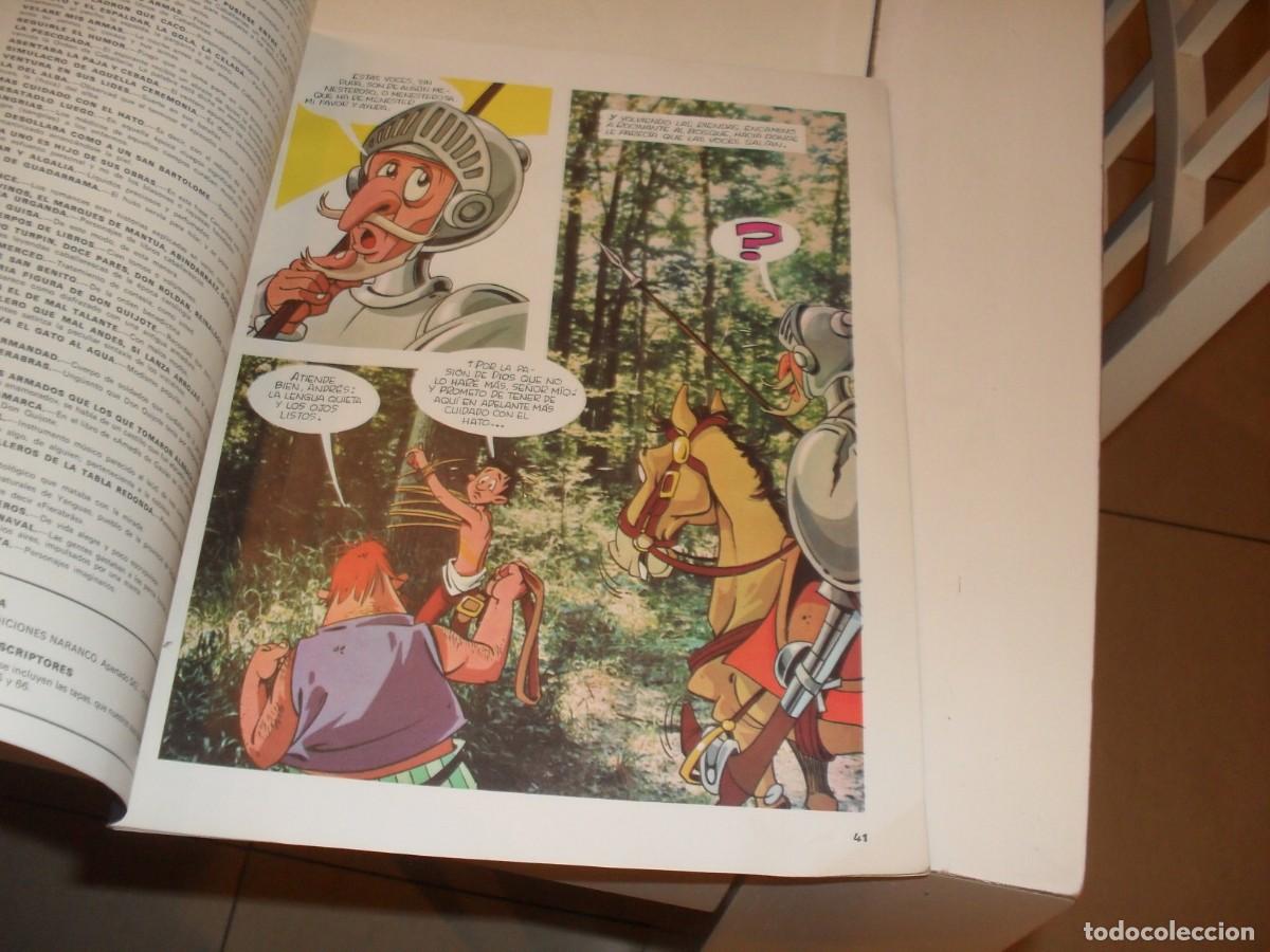 Tebeos: FACICULO/TEBEO,D&ordm; QUIJOTE DE LA MANCHA N&ordm; 3,EDICIONES NARANJO,A&Ntilde;O 1972 - Foto 2
