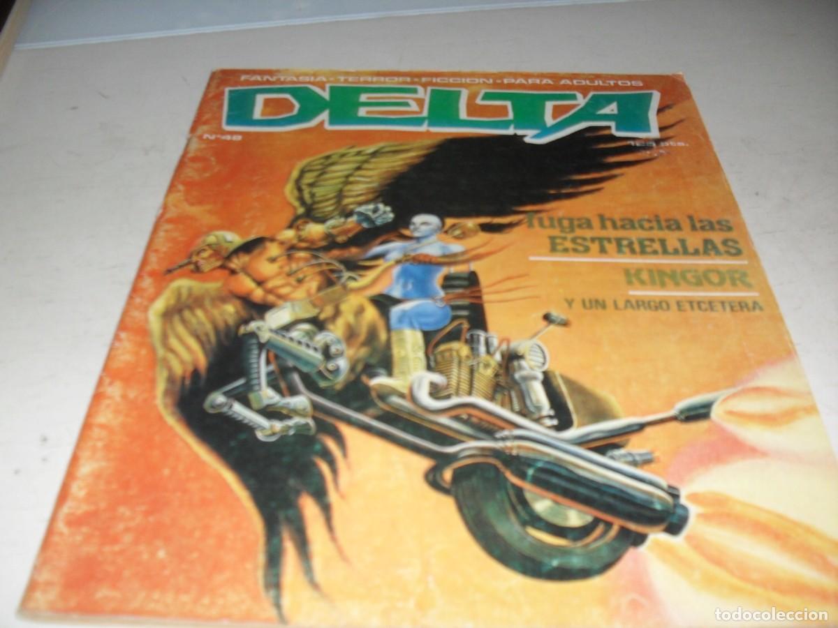 Tebeos: DELTA N&ordm; 48,CON CAIDO DEL CIELO,DE BRIAN BOLLAND,NUNCA REEDITADO.DELTA EDICIONES,1980