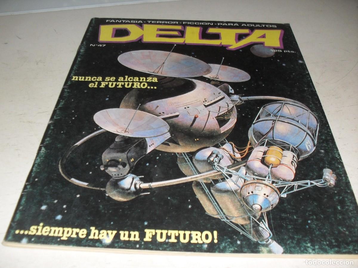 Tebeos: DELTA N&ordm; 47,CON CYBORG,DE GEORGE TUSKA,NUNCA REEDITADO,DE 49.DELTA EDICIONES,1980