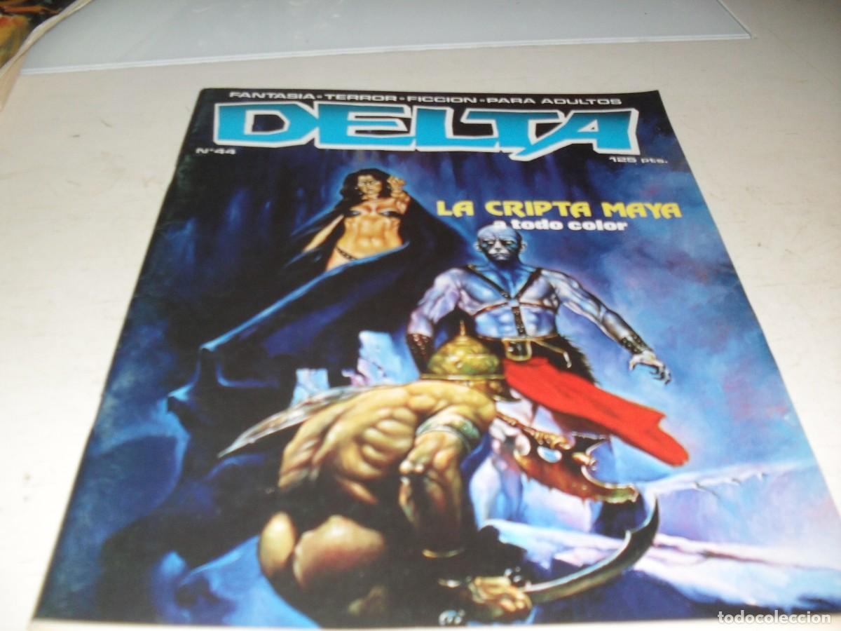 Tebeos: DELTA N&ordm; 44,,CON PUBLICIDAD DEL DEBUT DE DC EN ZINCO,DE 49.DELTA EDICIONES,1980