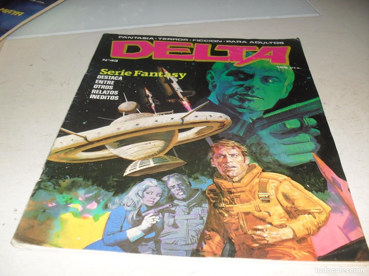 Tebeos: DELTA N&ordm; 43,CON PUBLICIDAD DE SUPERMAN III EN CONTRAPORTADA,DE 49.DELTA EDICIONES,1980