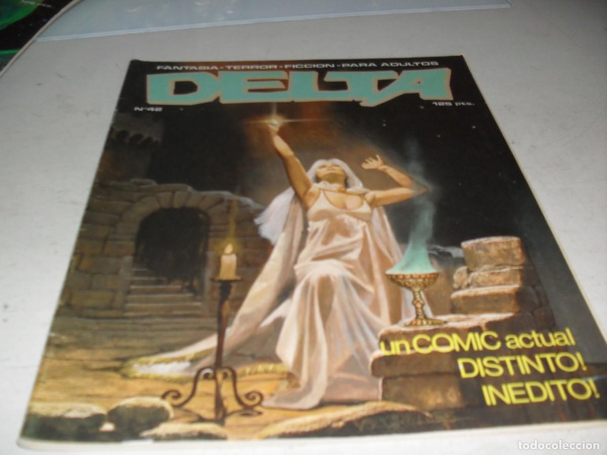 Tebeos: DELTA N&ordm; 42,CON PUBLICIDAD DE SUPERMAN III EN CONTRAPORTADA,DE 49.DELTA EDICIONES,1980