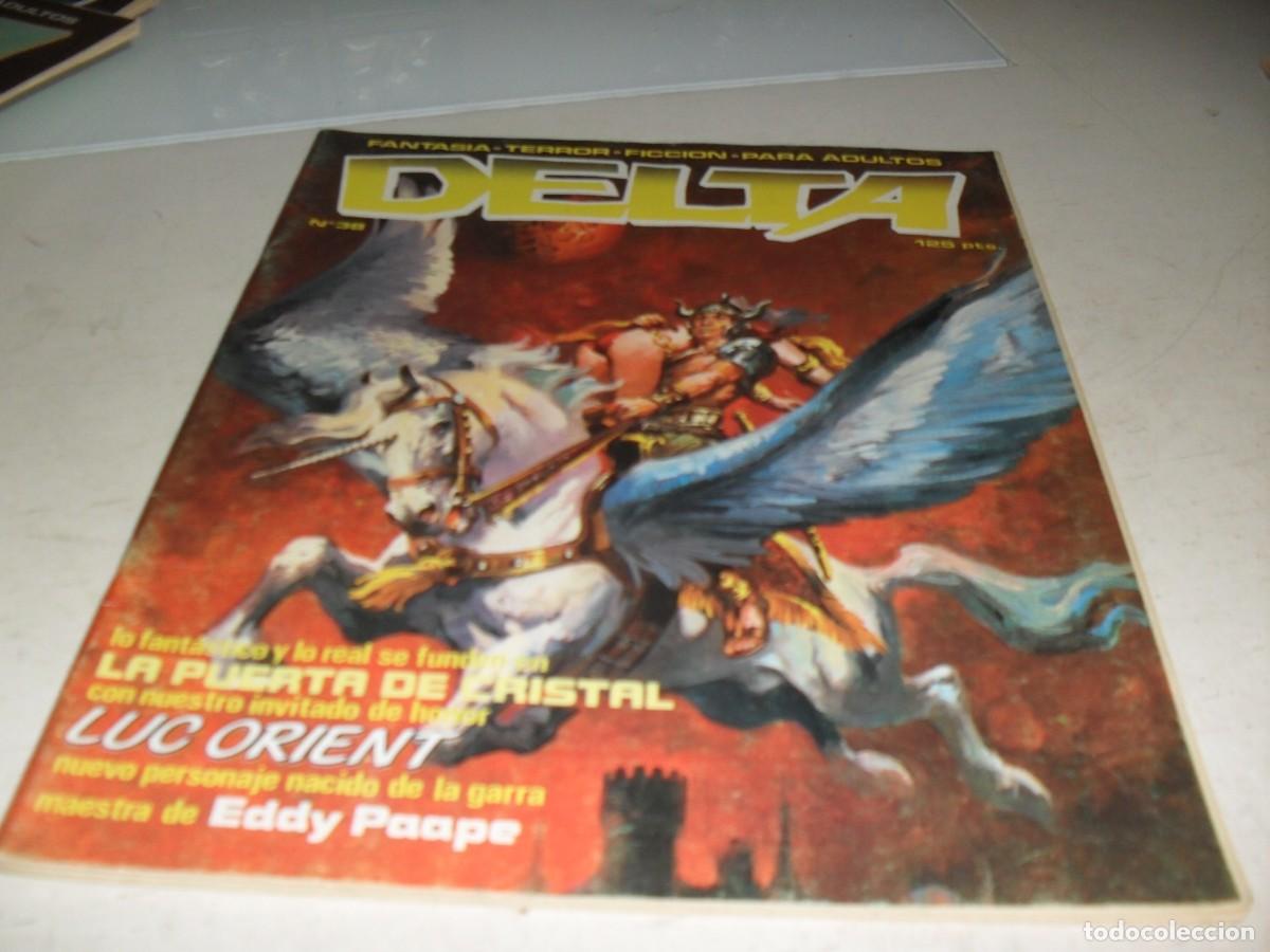 Tebeos: DELTA N&ordm; 38,CON LUC ORIENT:LA PUERTA DE CRISTAL,DE 49.DELTA EDICIONES,1980
