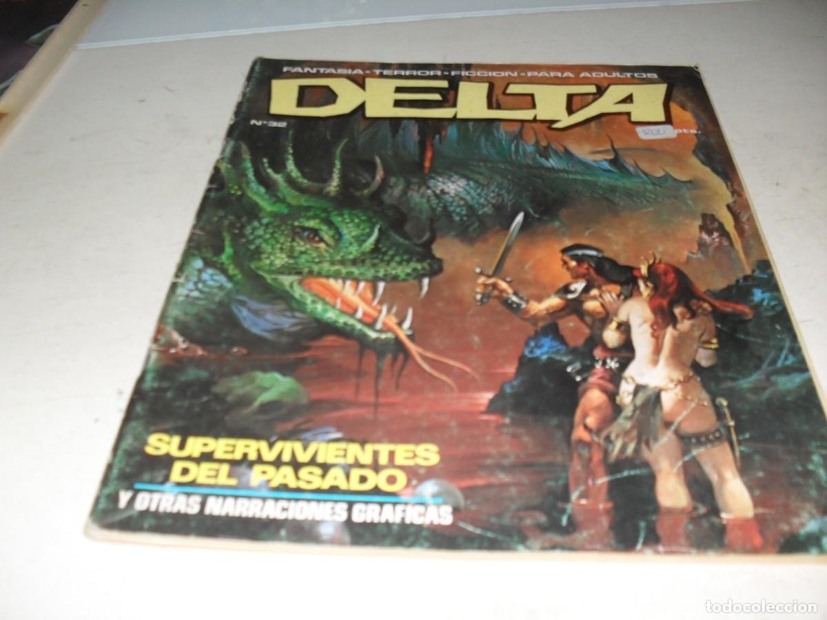 Tebeos: DELTA N&ordm; 32,CON SUPERVIVIENTES DEL P&Agrave;SADO,DE AZPIRI,EN COLOR.DELTA EDICIONES,1980