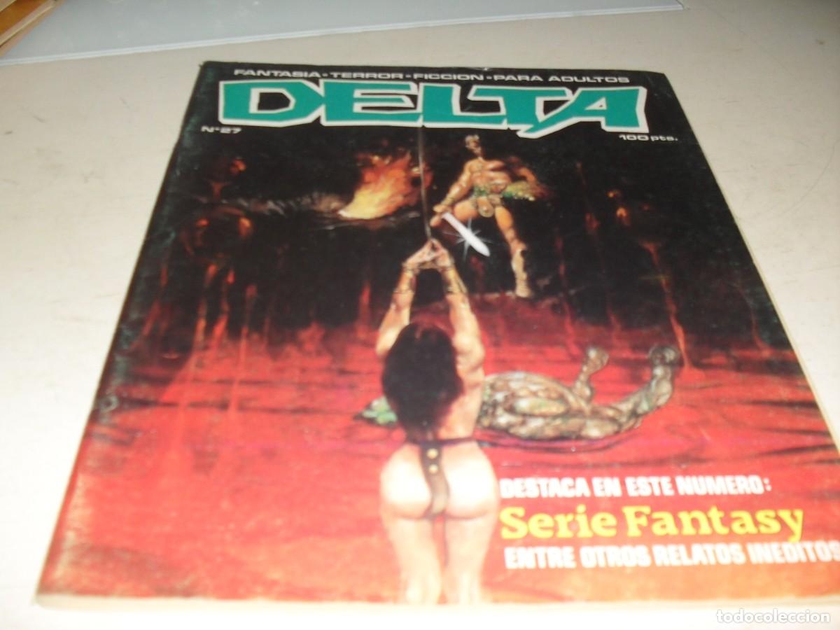 Tebeos: DELTA N&ordm; 27,CON PUBLICIDAD DEL COMIC HORROR,EN CONTRAPORTADA.DELTA EDICIONES,1980