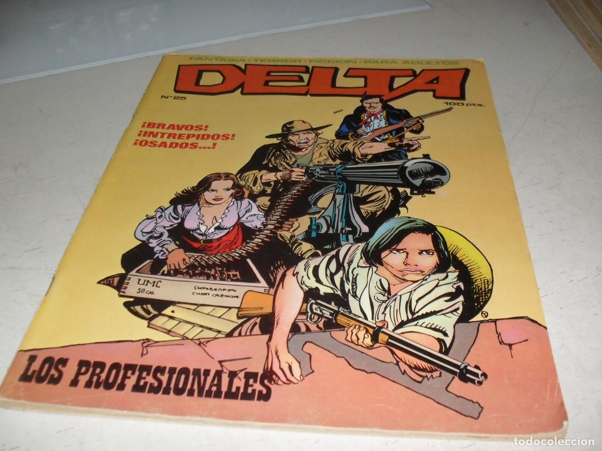 Tebeos: DELTA N&ordm; 25,EN CONTRAPORTADA LAS CICATRICES DE DRACULA.DELTA EDICIONES,1980