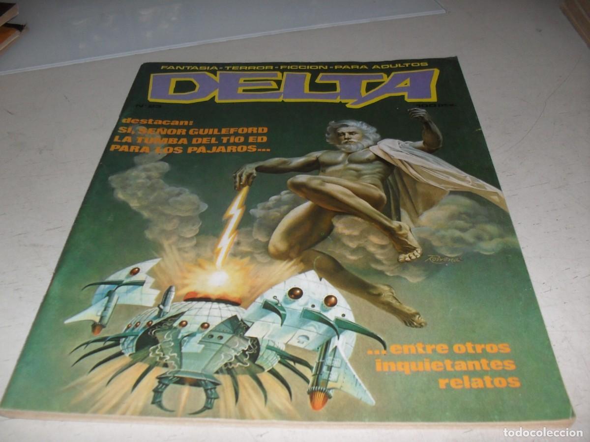 Tebeos: DELTA N&ordm; 23,EN CONTRAPORTADA VINCENT PRICE COMO EL DR.PHIBES.DELTA EDICIONES,1980