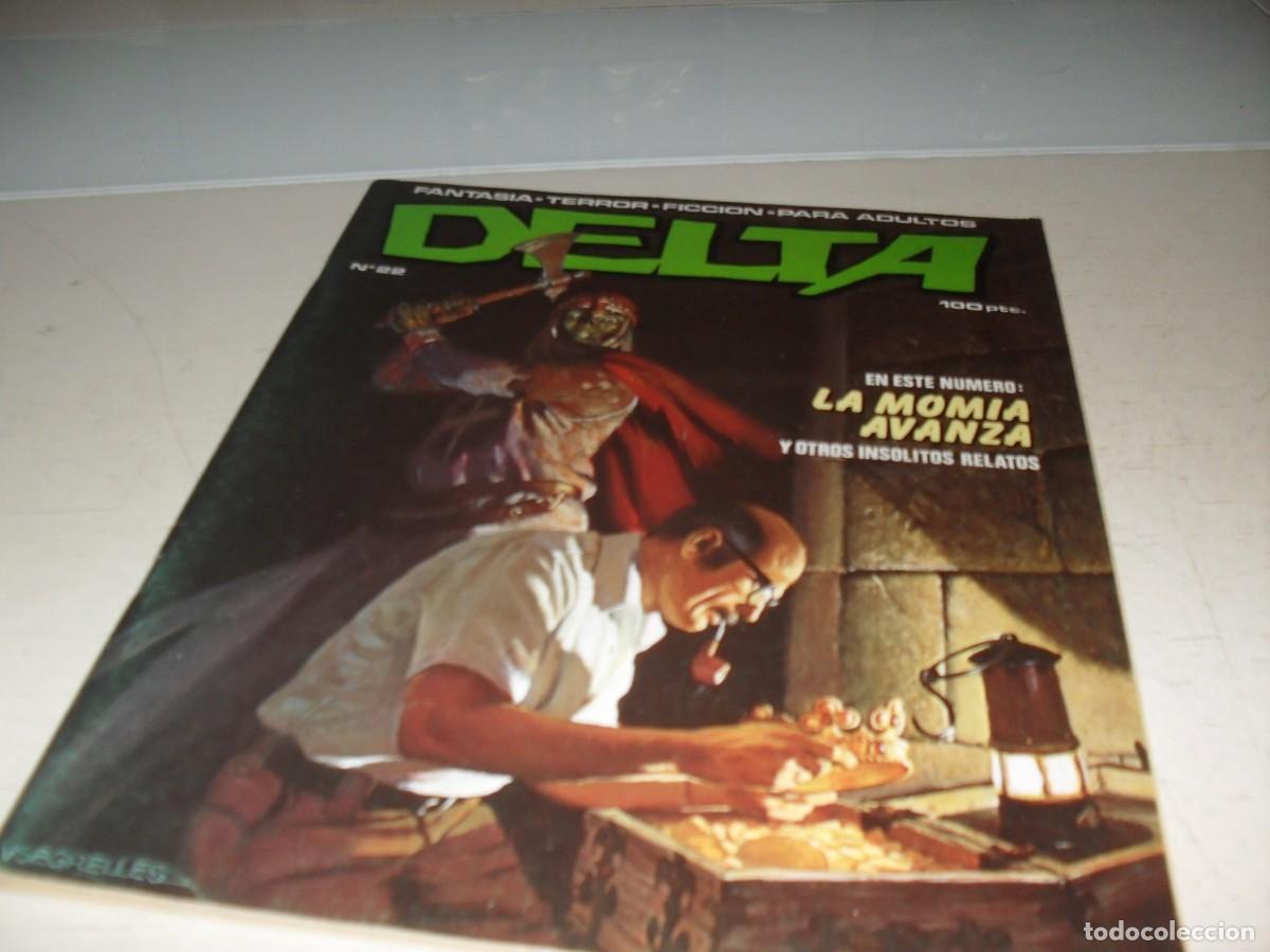 Tebeos: DELTA N&ordm; 22,CON BELLISIMA PORTADA DE SEGRELLES(EL MERCENARIO).DELTA EDICIONES,1980