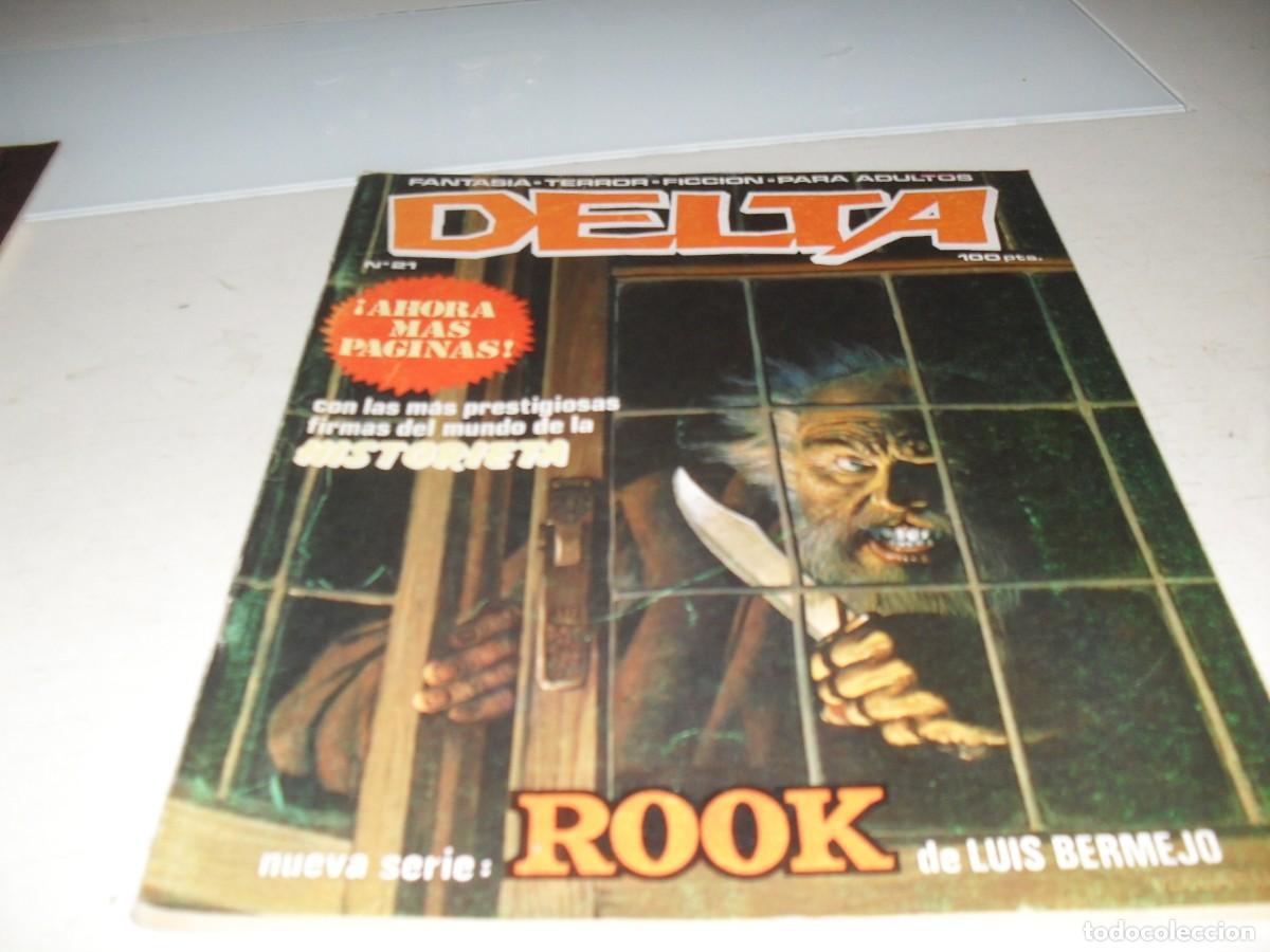 Tebeos: DELTA N&ordm; 21,CON BELLISIMA PORTADA DE SEGRELLES(EL MERCENARIO).DELTA EDICIONES,1980