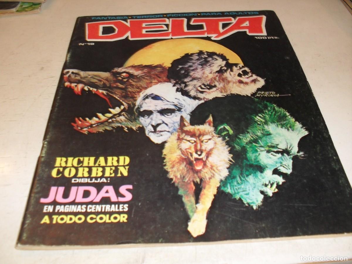Tebeos: DELTA N&ordm; 19.RICHARD CORBEN DIBUJA JUDAS,EN COLOR.DELTA EDICIONES,1980