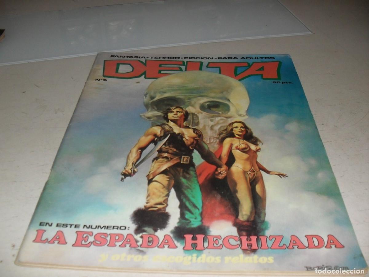 Tebeos: DELTA N&ordm; 9,EN CONTRAPORTADA FRANKESNTEIN(BORIS KARLOFF).DELTA EDICIONES,1980