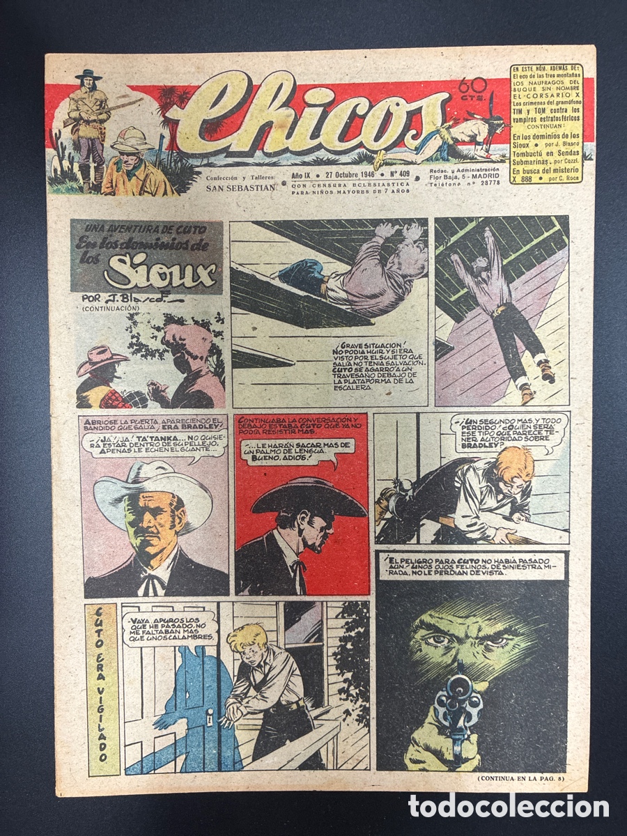 Giornalini: COMIC COLECCION CHICOS N&ordm; 409 BAYGUAL Y FET DE LAS JONS