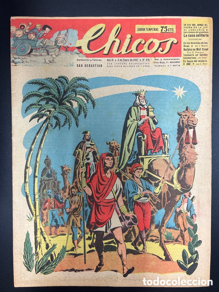 Tebeos: COMIC COLECCION CHICOS N&ordm; 418 BAYGUAL Y FET DE LAS JONS