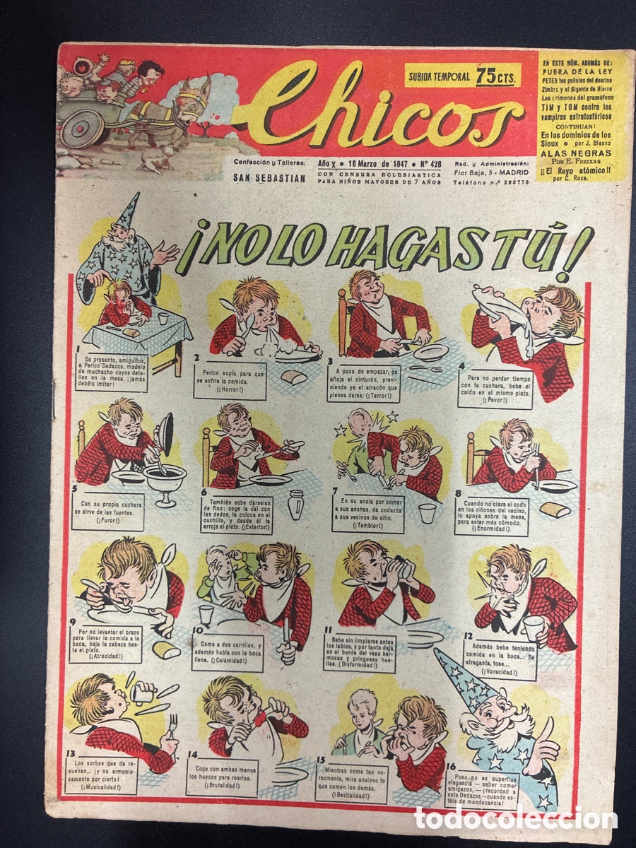 Tebeos: COMIC COLECCION CHICOS N&ordm; 428 BAYGUAL Y FET DE LAS JONS
