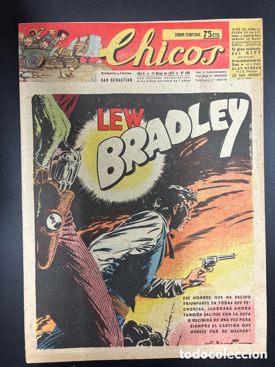 Tebeos: COMIC COLECCION CHICOS N&ordm; 436 BAYGUAL Y FET DE LAS JONS