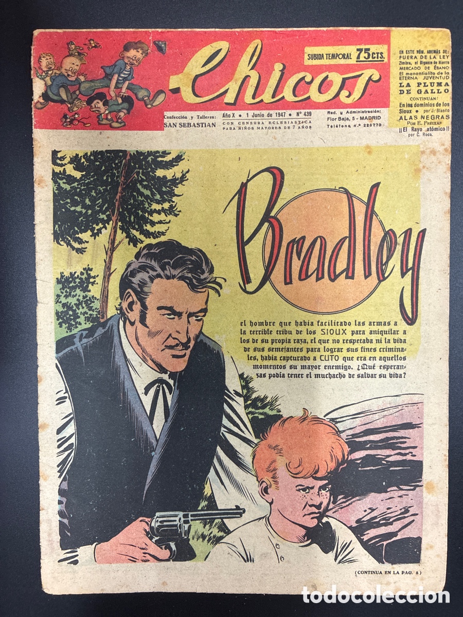 Tebeos: COMIC COLECCION CHICOS N&ordm; 439 BAYGUAL Y FET DE LAS JONS