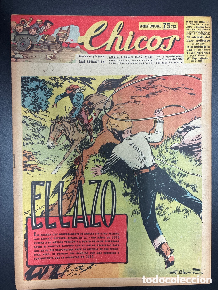Tebeos: COMIC COLECCION CHICOS N&ordm; 440 BAYGUAL Y FET DE LAS JONS