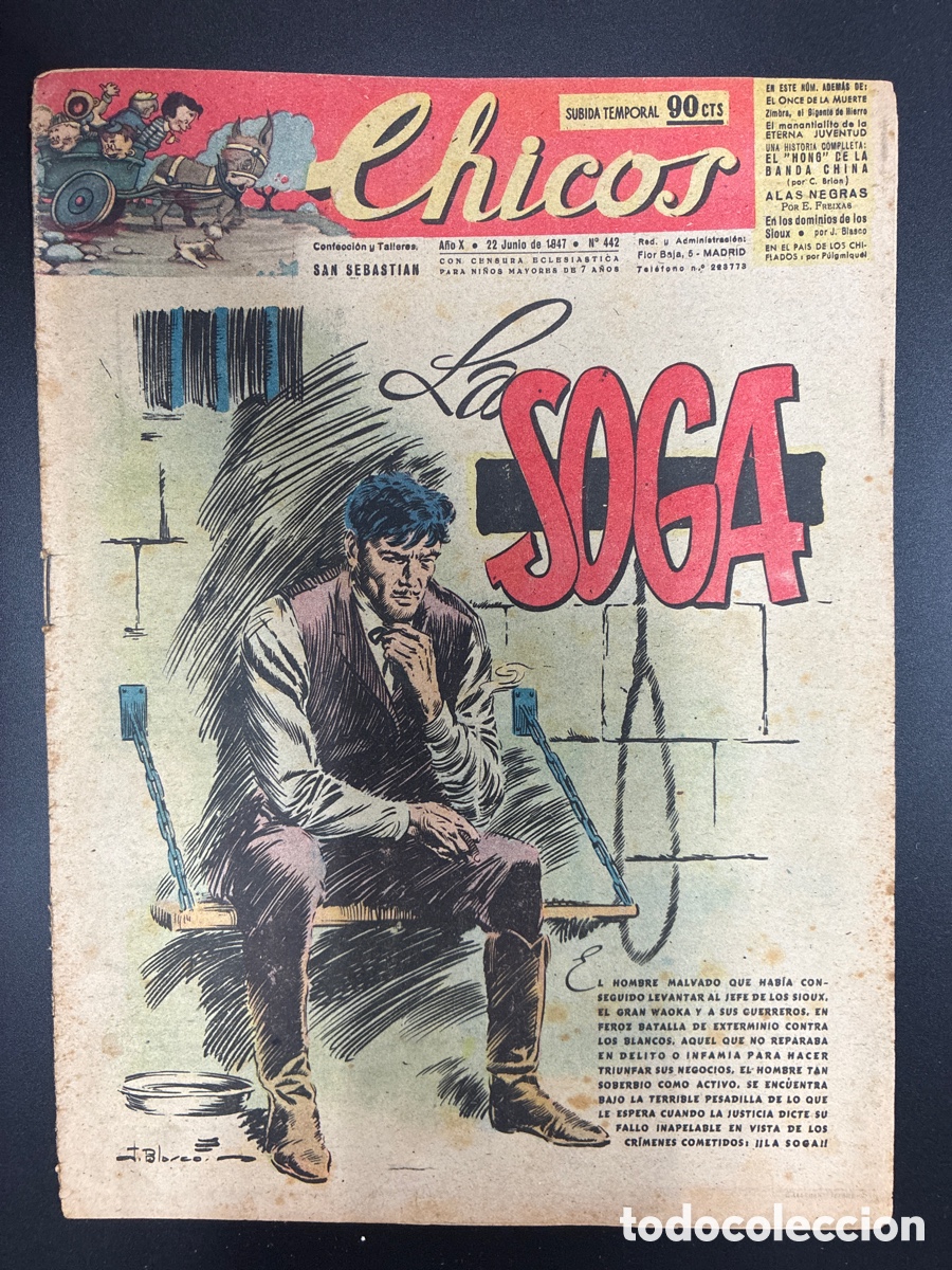 Tebeos: COMIC COLECCION CHICOS N&ordm; 442 BAYGUAL Y FET DE LAS JONS