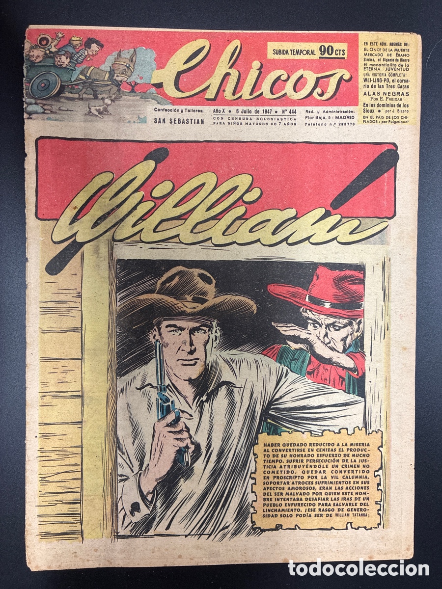 Tebeos: COMIC COLECCION CHICOS N&ordm; 444 BAYGUAL Y FET DE LAS JONS