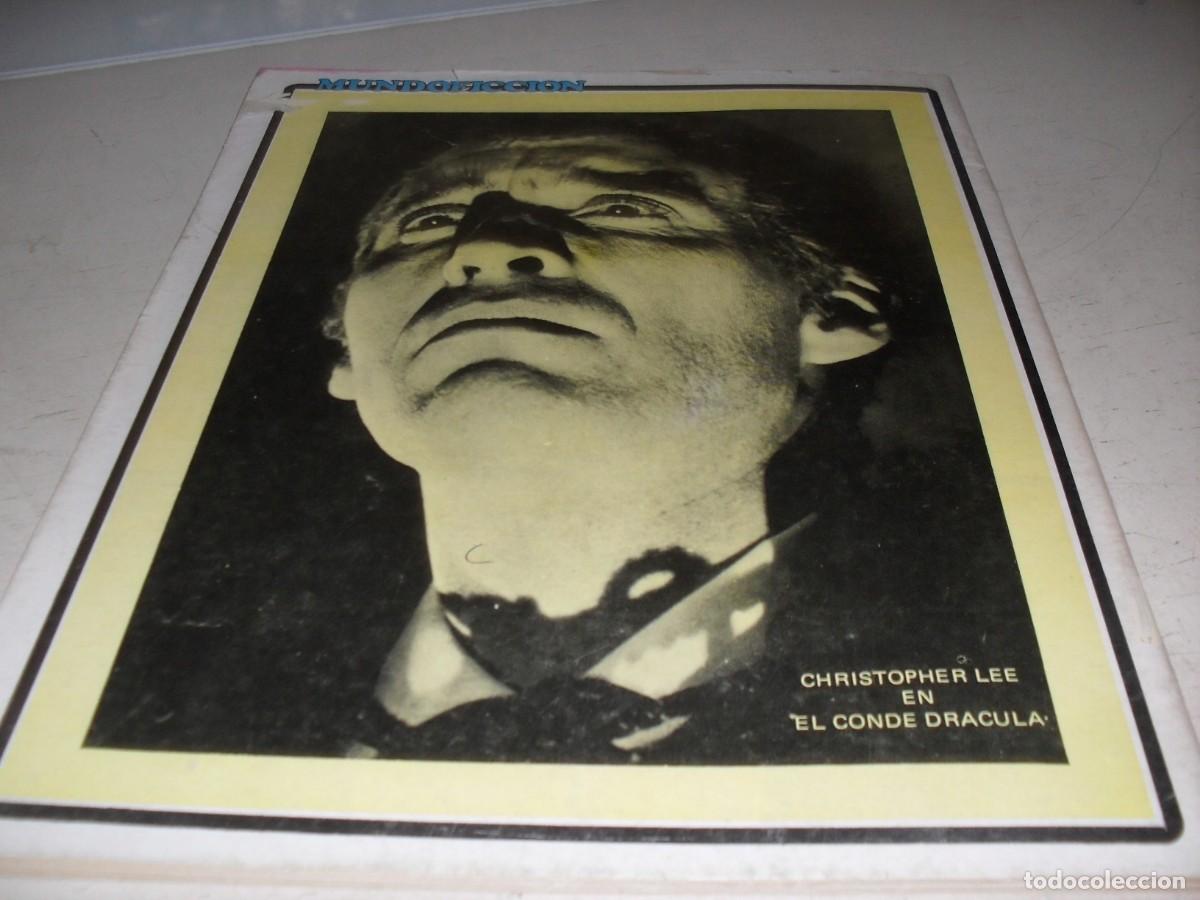 Tebeos: DELTA N&ordm; 6,EN CONTRAPORTADA CHRISTOPHER LEE COMO DRACULA.DELTA EDICIONES,1980 - Foto 2