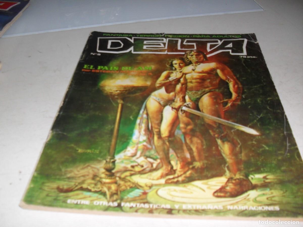 Tebeos: DELTA N&ordm; 5,EN CONTRAPORTADA EL COLOSO DE BOSTON,DELTA EDICIONES,1980