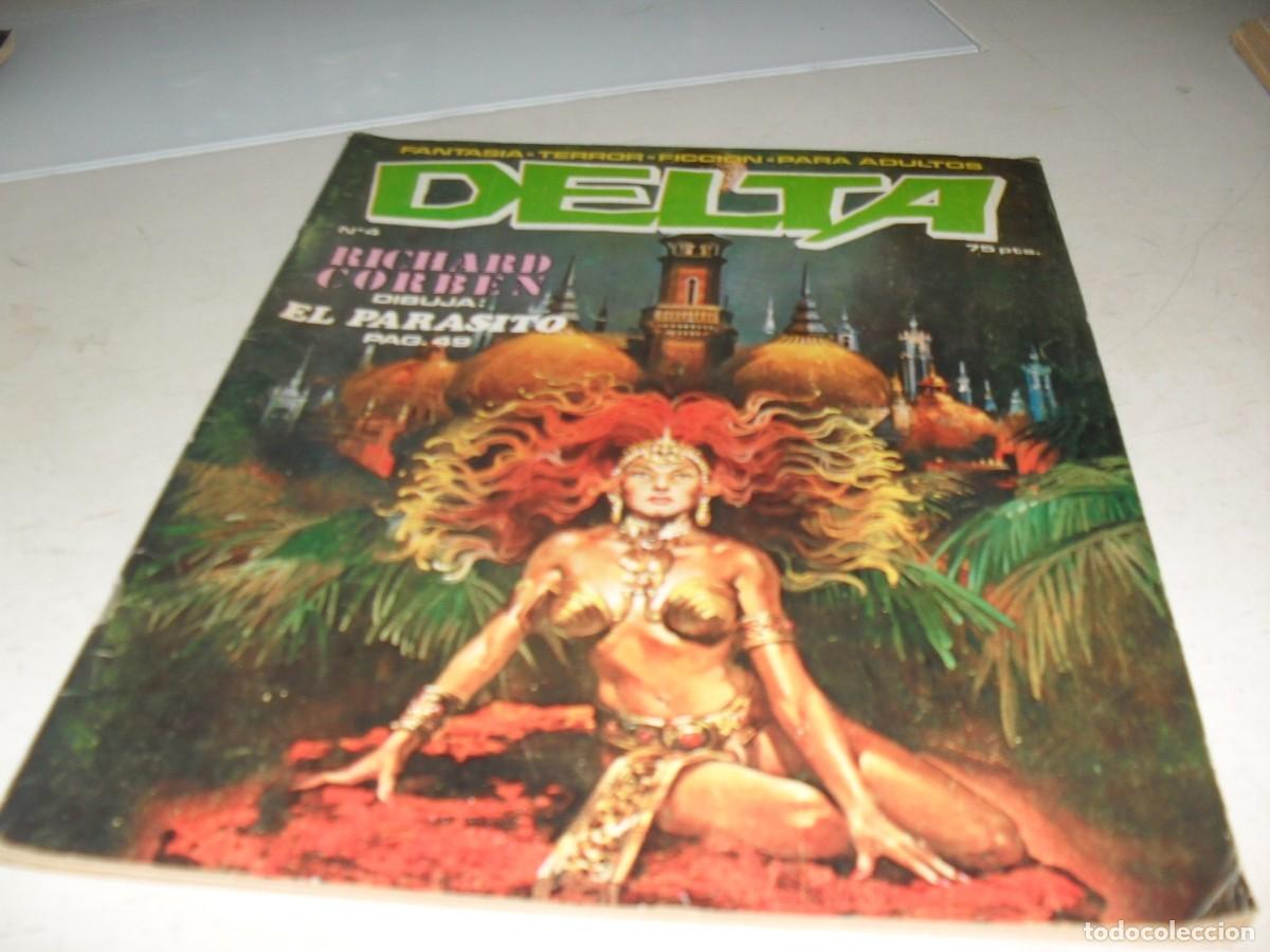 Tebeos: DELTA N&ordm;4,PRIMEROS N,CORBEN DIBUJA EL PARASITO,DELTA EDICIONES,1980