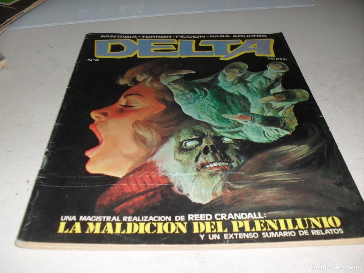 Tebeos: DELTA N&ordm; 2,PRIMEROS N&ordm;,CORBEN DIBUJA UNA FRIA BELLEZA,DELTA EDICIONES,1980