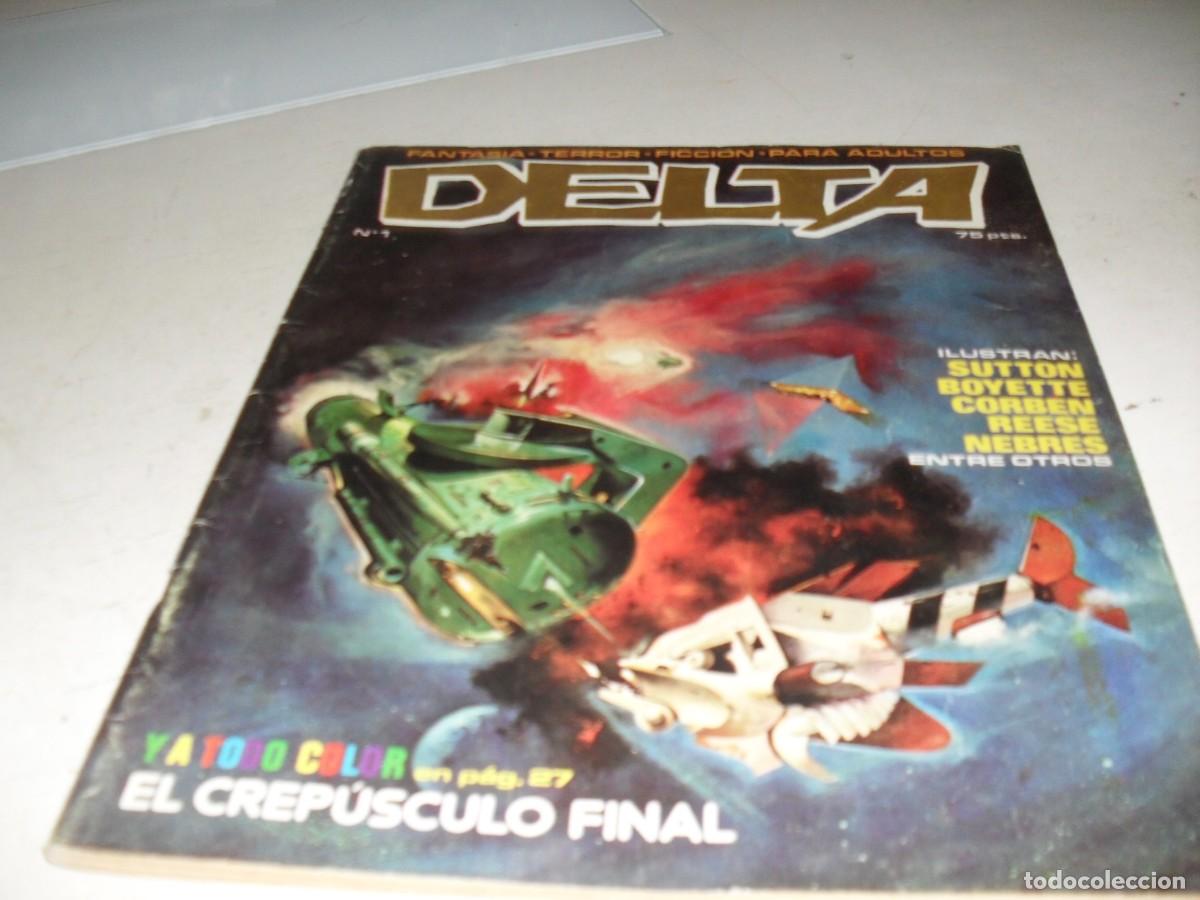 Tebeos: DELTA N&ordm; 1,EL PRIMERO,CORBEN DIBUJA GUSANO DE BIBLIOTECA,DELTA EDICIONES,1980