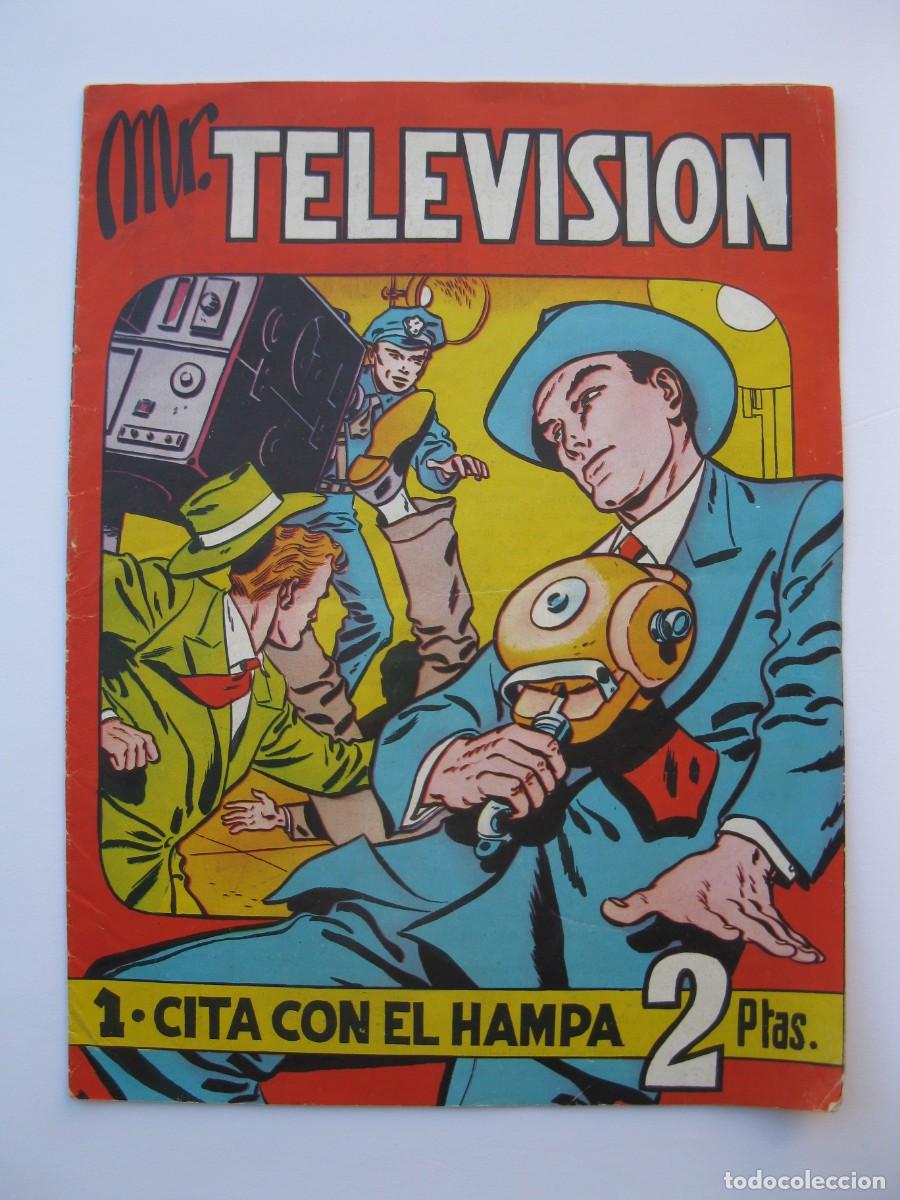 Tebeos: MR. TELEVISION - N&ordm; 1 - CITA CON EL HAMPA - ORIGINAL - EDICIONES J.O.B.A.S.