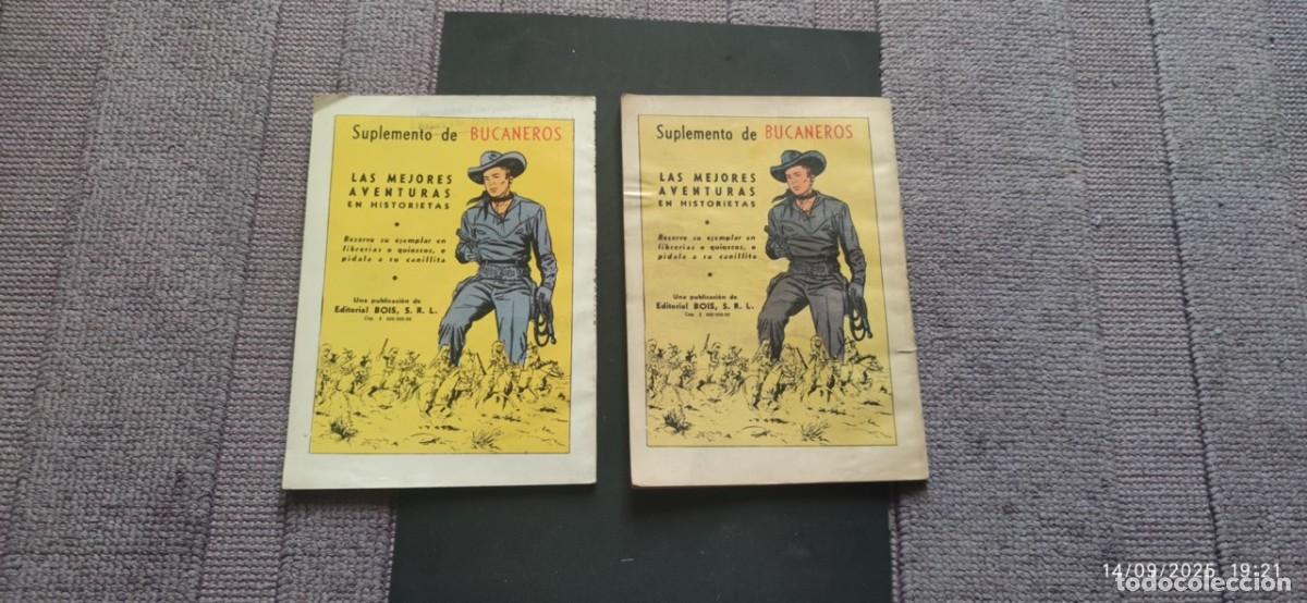 Tebeos: ABORDAJE 4 y 12 (Editorial BOIS, Argentina) 1958 - Foto 2
