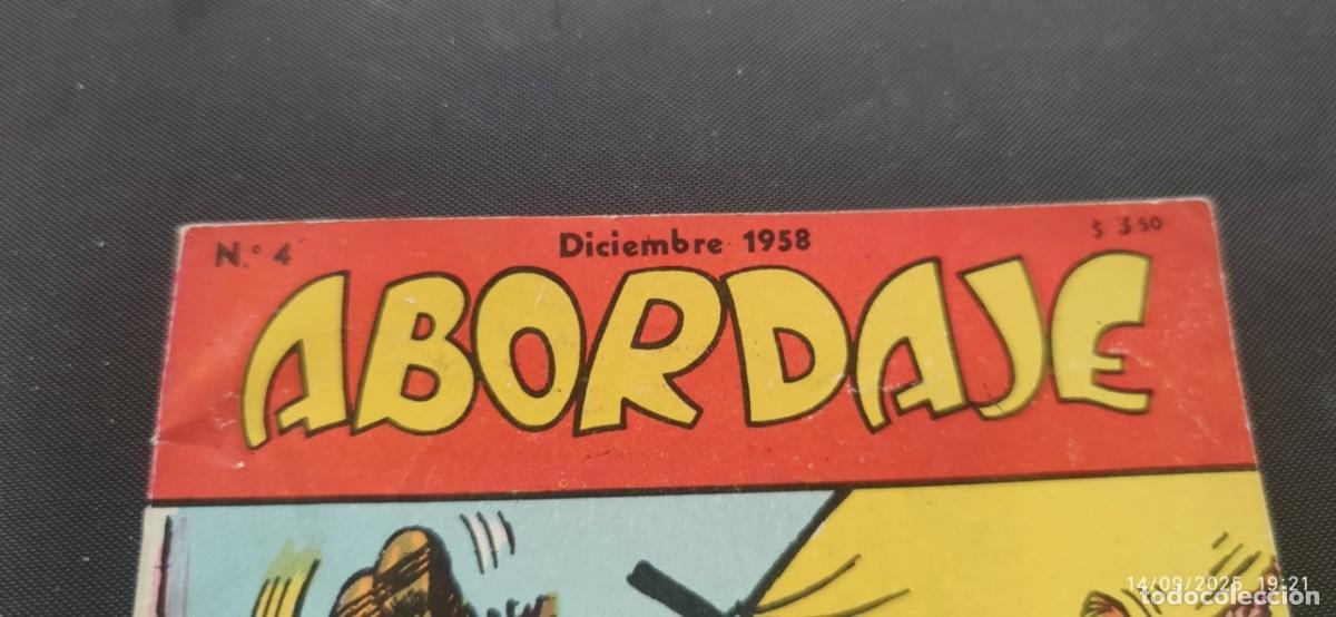 Tebeos: ABORDAJE 4 y 12 (Editorial BOIS, Argentina) 1958 - Foto 5