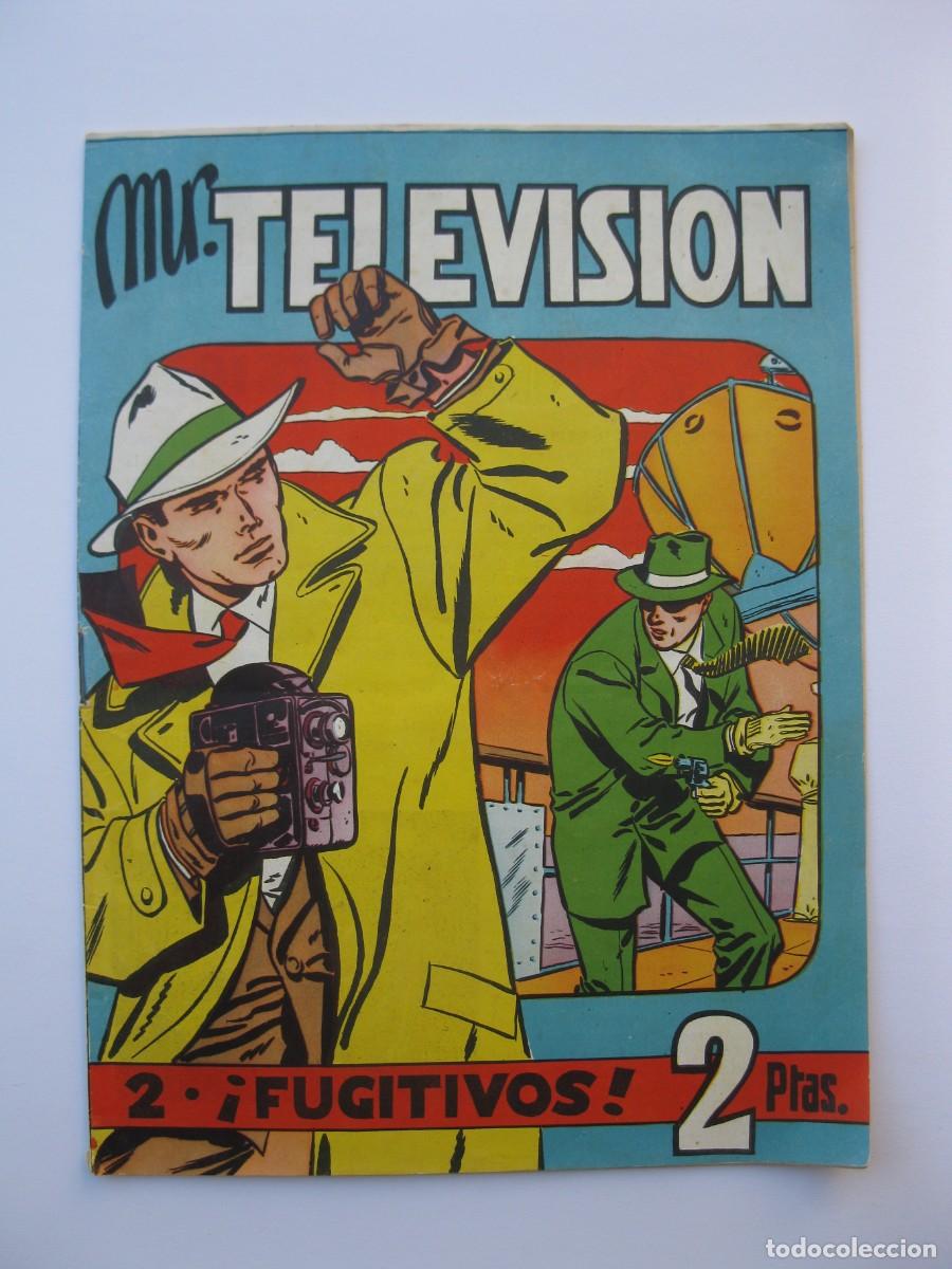Tebeos: MR. TELEVISION - N&ordm; 2 - &iexcl;FUGITIVOS! - ORIGINAL - EDICIONES J.O.B.A.S.