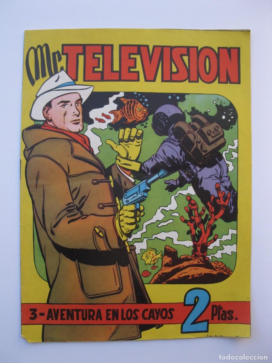 Tebeos: MR. TELEVISION - N&ordm; 3 - AVENTURA EN LOS CAYOS - ORIGINAL - EDICIONES J.O.B.A.S.