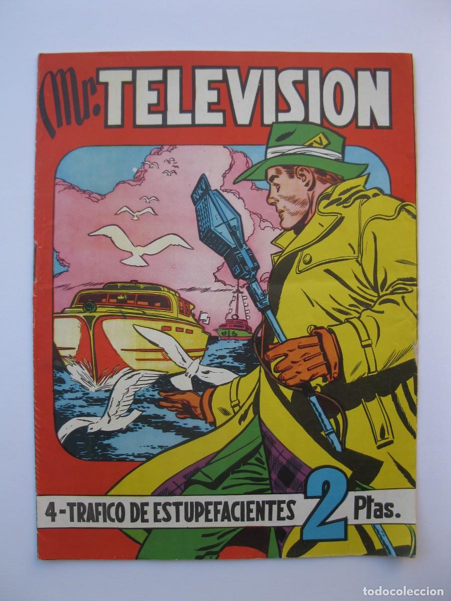 Tebeos: MR. TELEVISION - N&ordm; 4 - TR&Aacute;FICO DE ESTUPEFACIENTES - ORIGINAL - EDICIONES J.O.B.A.S.