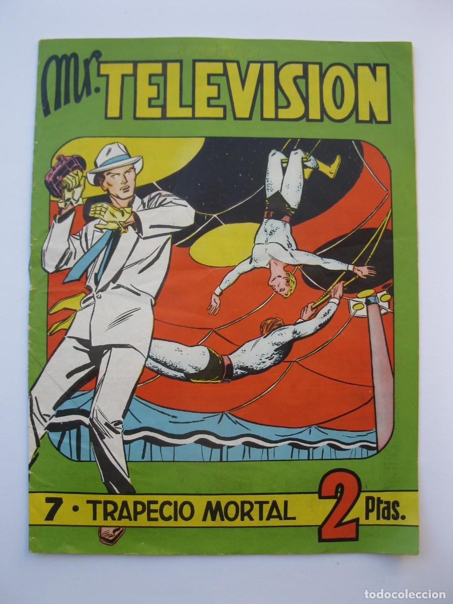 Tebeos: MR. TELEVISION - N&ordm; 7 - TRAPECIO MORTAL - ORIGINAL - EDICIONES J.O.B.A.S.