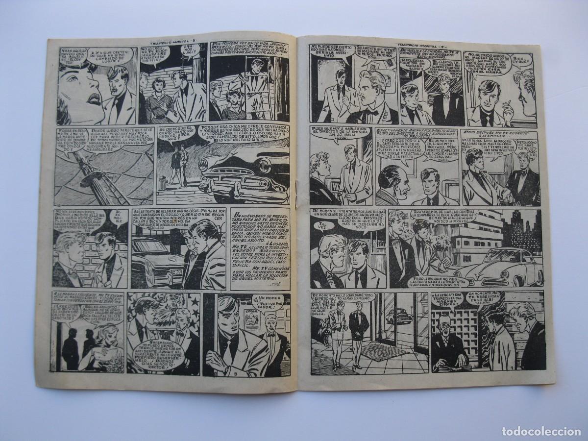 Tebeos: MR. TELEVISION - N&ordm; 7 - TRAPECIO MORTAL - ORIGINAL - EDICIONES J.O.B.A.S. - Foto 2