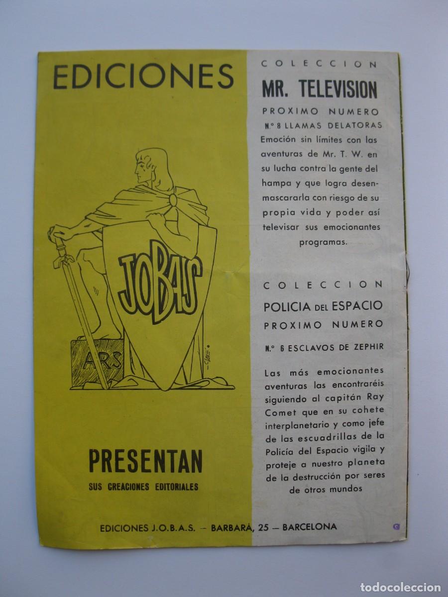 Tebeos: MR. TELEVISION - N&ordm; 7 - TRAPECIO MORTAL - ORIGINAL - EDICIONES J.O.B.A.S. - Foto 3