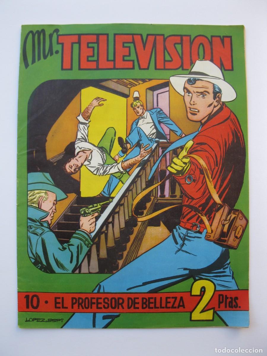Tebeos: MR. TELEVISION - N&ordm; 10 - EL PROFESOR DE BELLEZA - ORIGINAL - EDICIONES J.O.B.A.S.