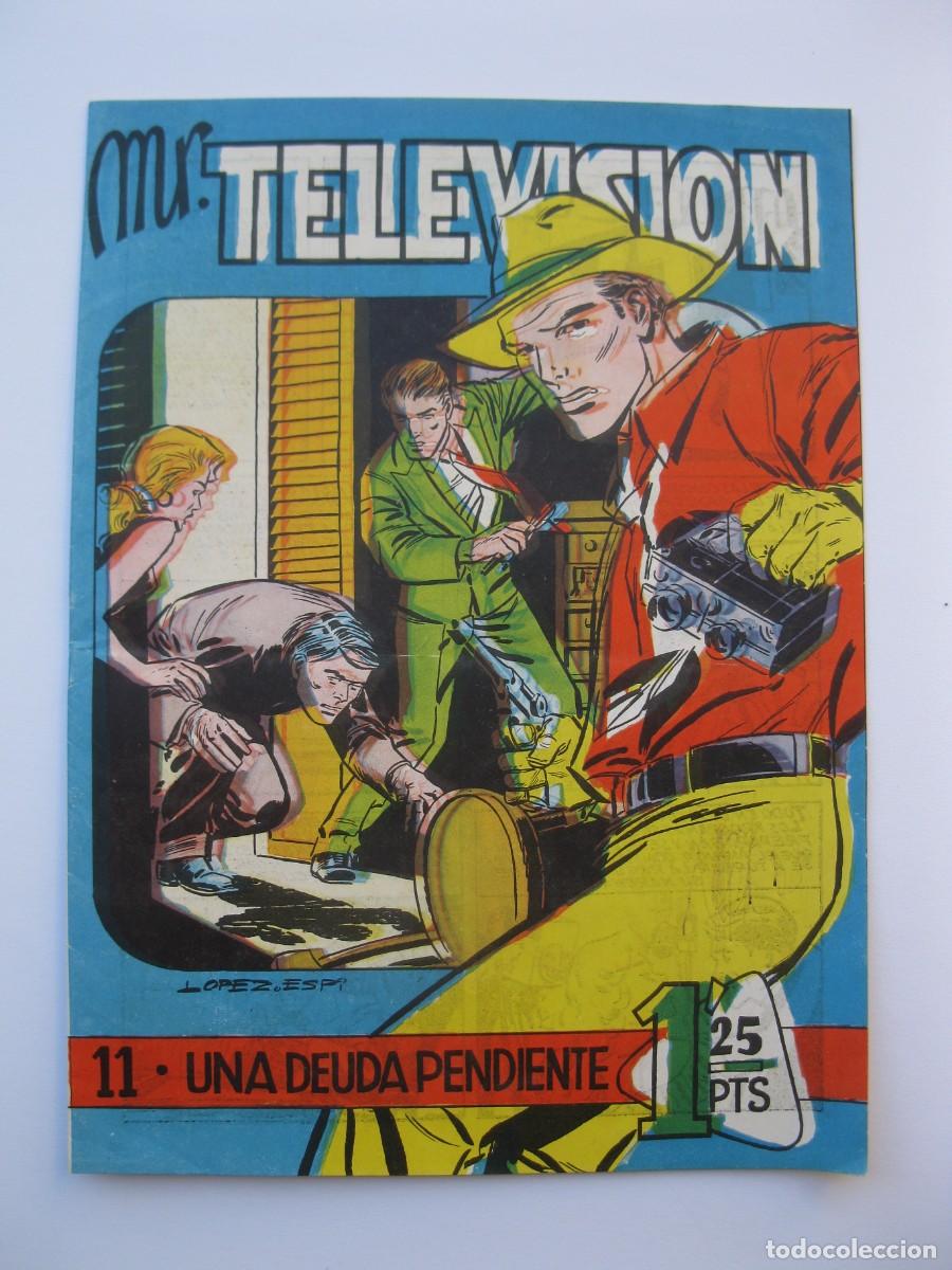 Tebeos: MR. TELEVISION - N&ordm; 11 - UNA DEUDA PENDIENTE - ORIGINAL - EDICIONES J.O.B.A.S.