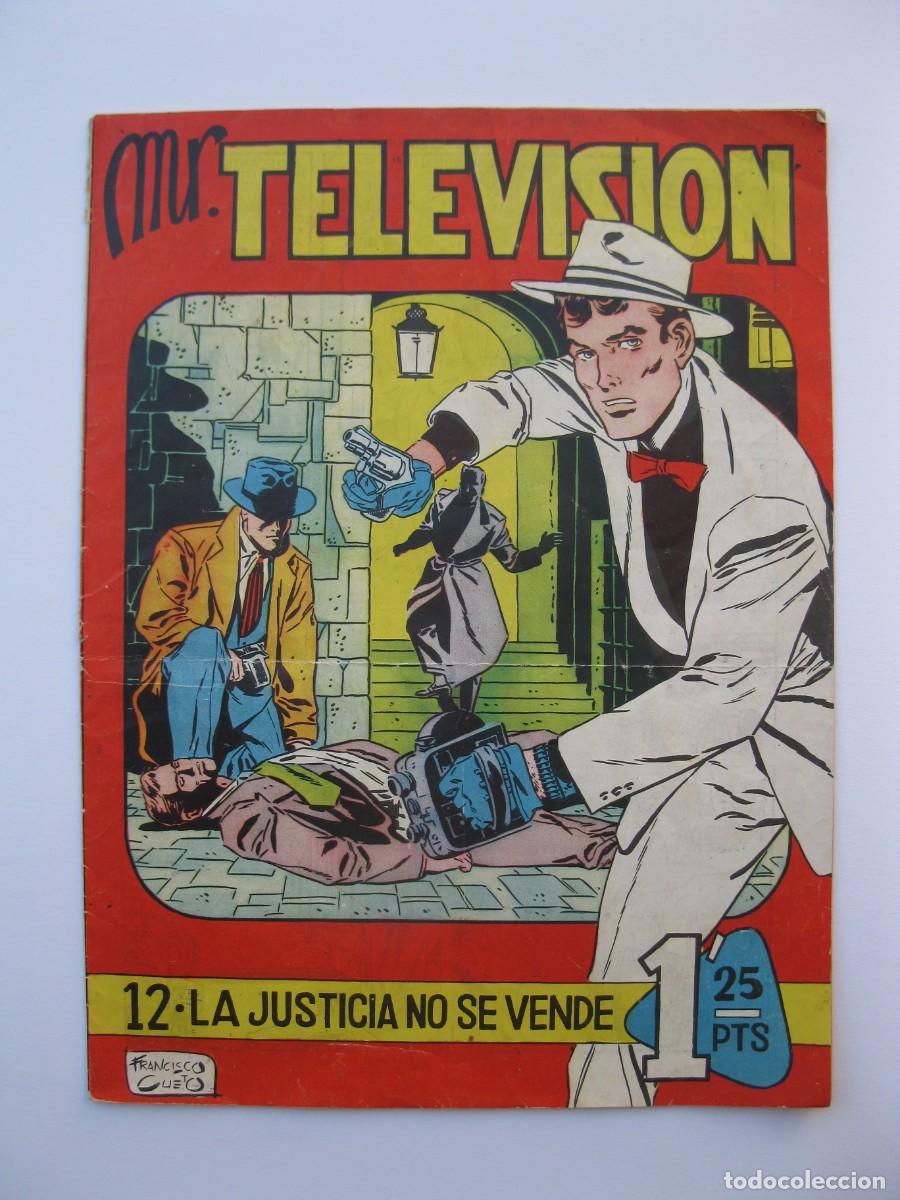 Tebeos: MR. TELEVISION - N&ordm; 12 - LA JUSTICIA NO SE VENDE - ORIGINAL - EDICIONES J.O.B.A.S.