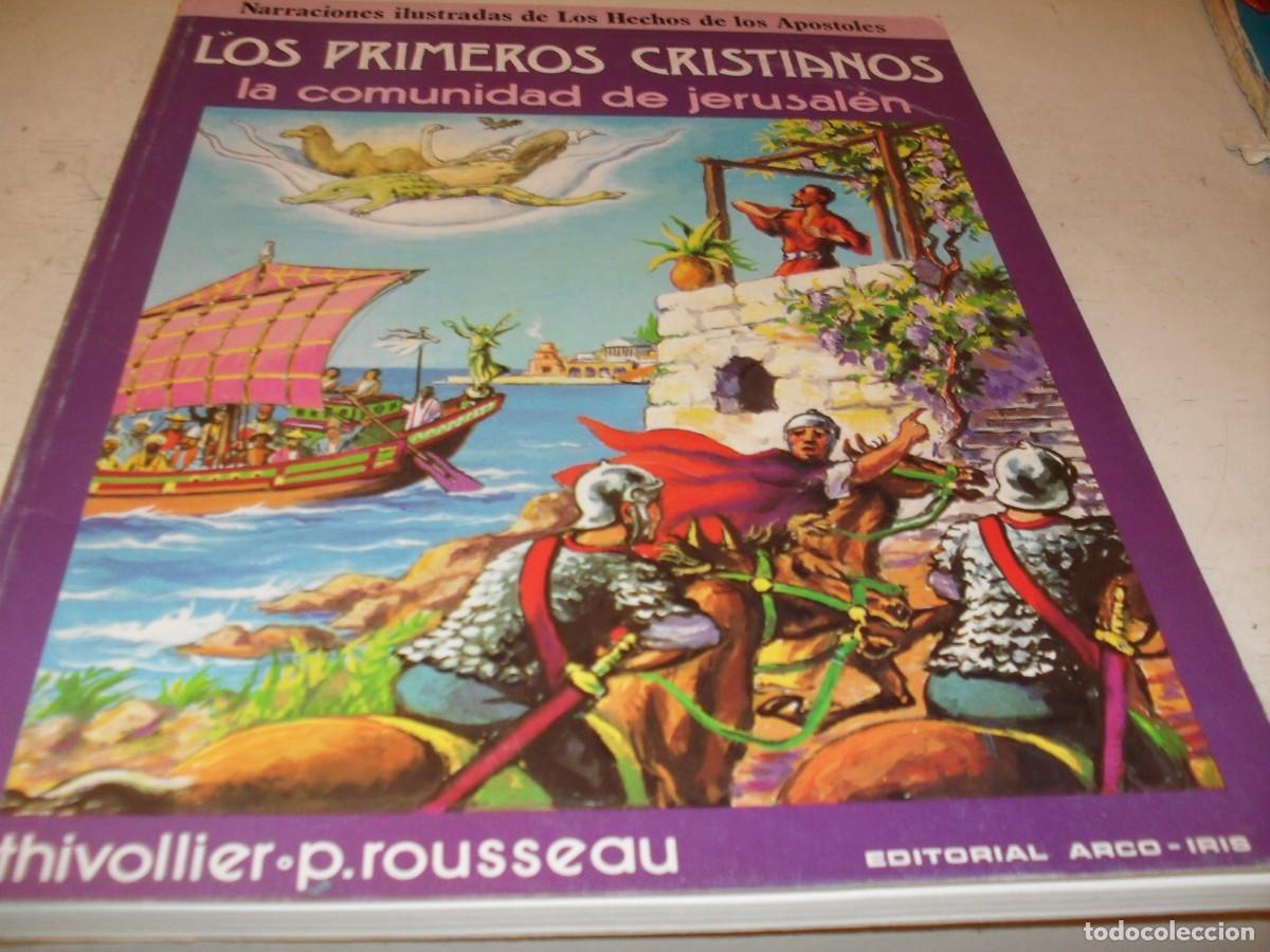 Tebeos: EN COMIC:EDICION DE LUJO,LOS PRIMEROS CRISITANOS:LA COMUNIDAD DE JERUSALEN,EDITA ARCO IRIS,1992