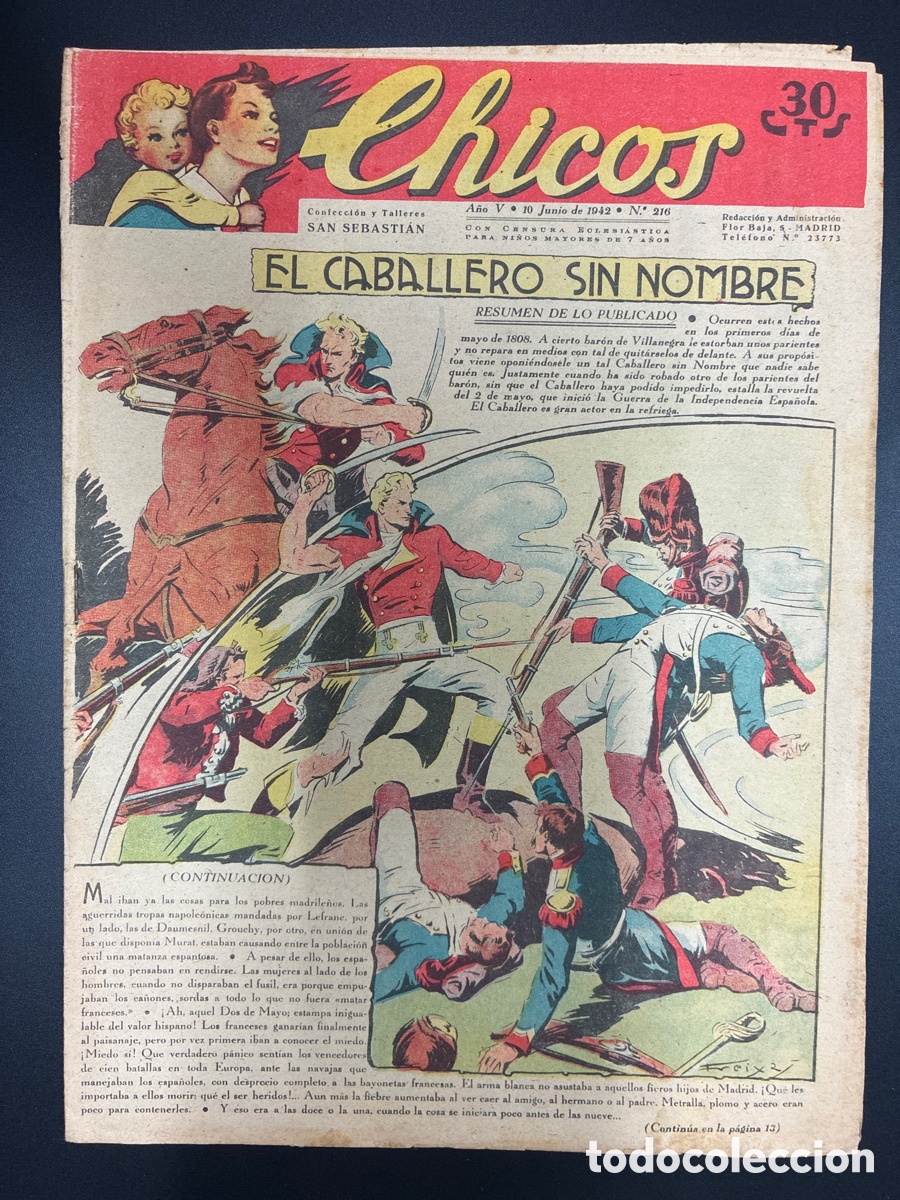 Tebeos: COMIC COLECCION CHICOS N&ordm; 216 BAYGUAL Y FET DE LAS JONS