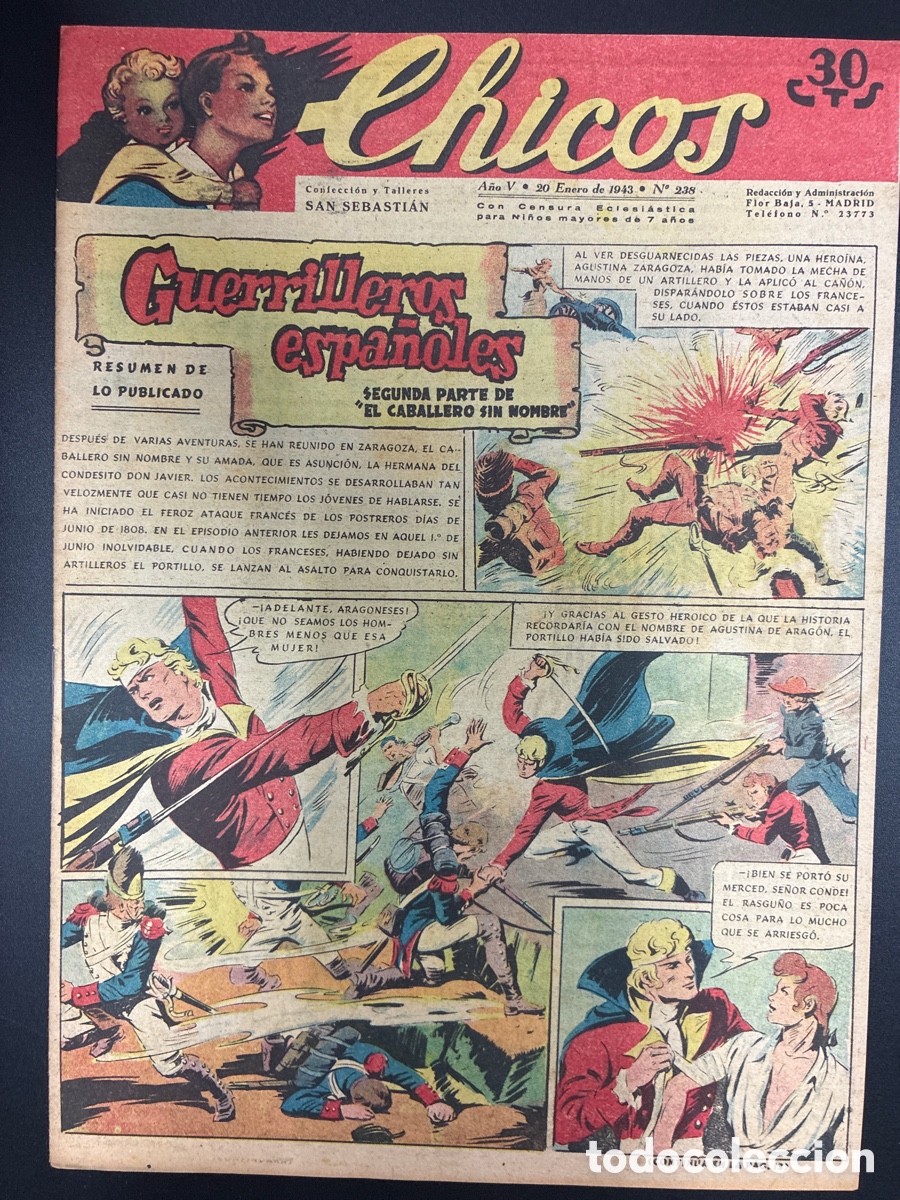 Tebeos: COMIC COLECCION CHICOS N&ordm; 238 BAYGUAL Y FET DE LAS JONS