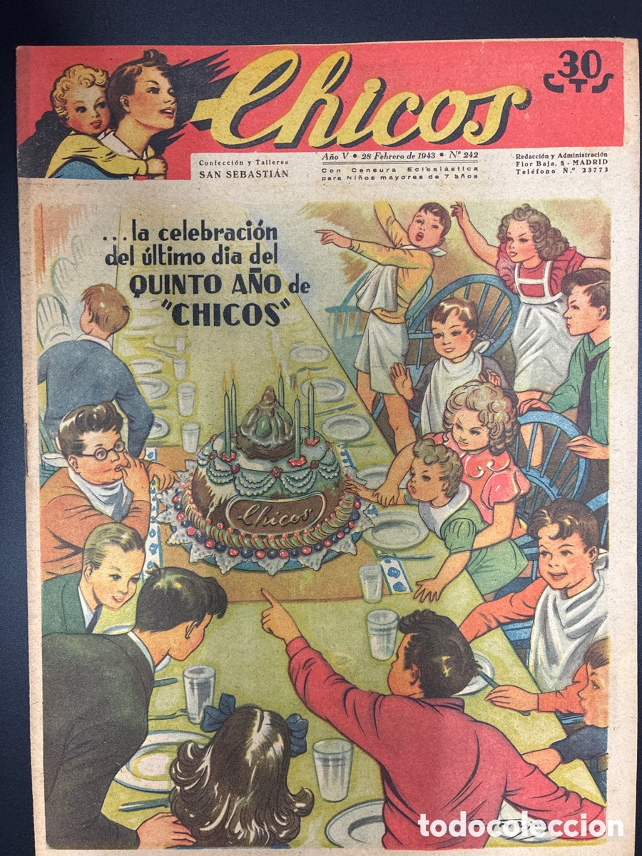 Tebeos: COMIC COLECCION CHICOS N&ordm; 242 BAYGUAL Y FET DE LAS JONS
