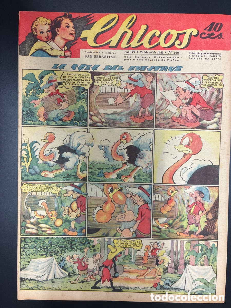 Tebeos: COMIC COLECCION CHICOS N&ordm; 249 BAYGUAL Y FET DE LAS JONS