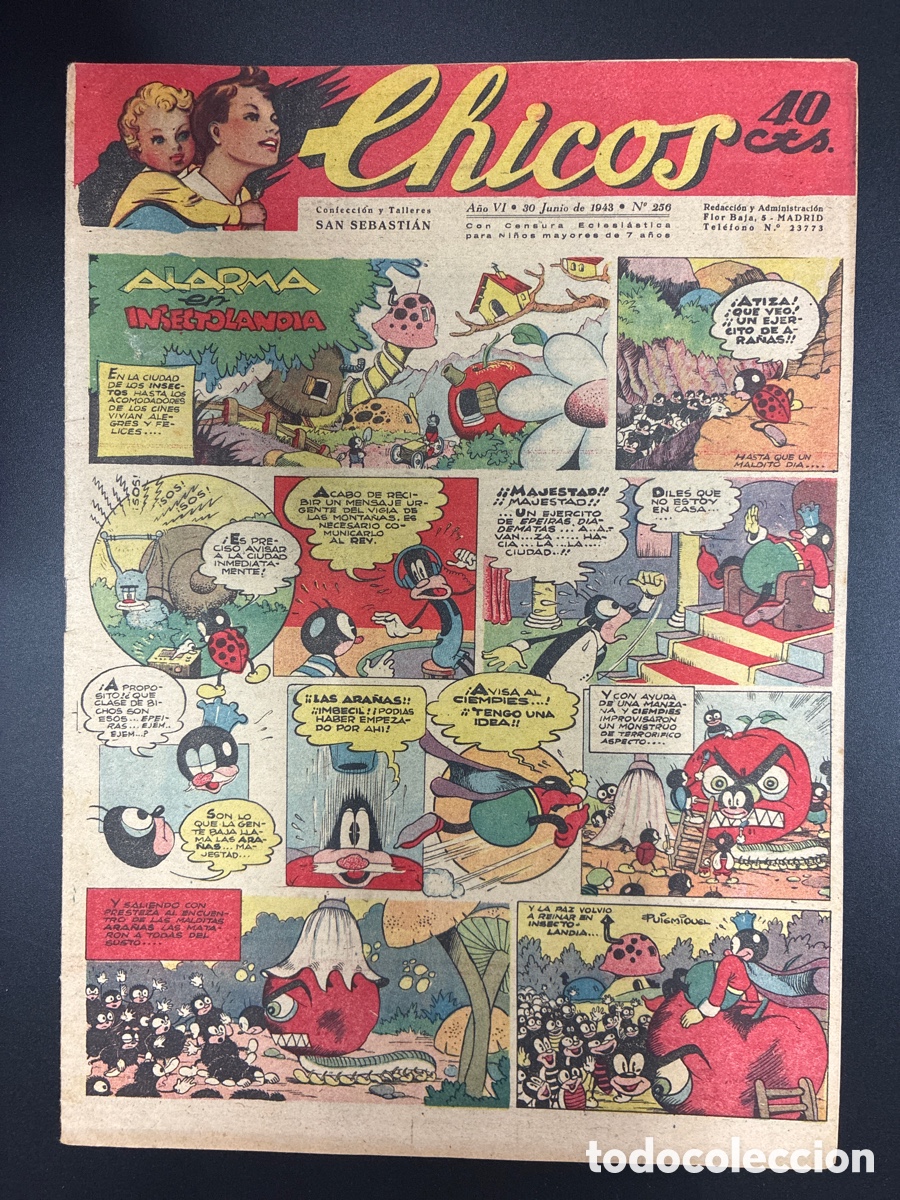Tebeos: COMIC COLECCION CHICOS N&ordm; 256 BAYGUAL Y FET DE LAS JONS