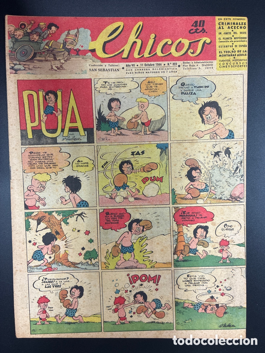 Tebeos: COMIC COLECCION CHICOS N&ordm; 323 BAYGUAL Y FET DE LAS JONS