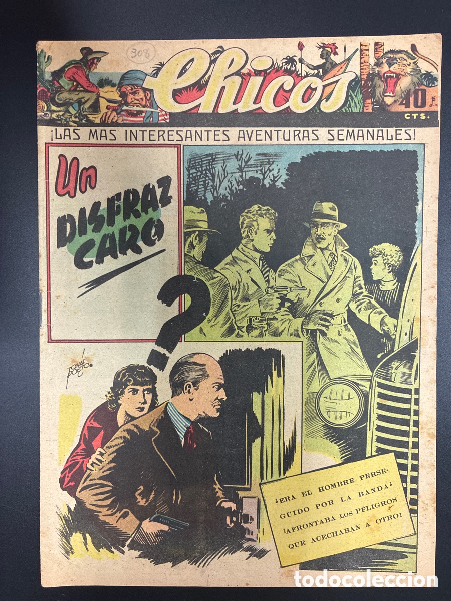 Tebeos: COMIC COLECCION CHICOS N&ordm; 308 BAYGUAL Y FET DE LAS JONS
