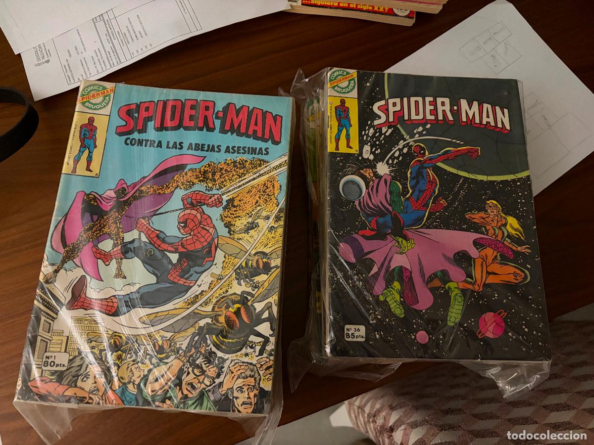 Tebeos: SPIDERMAN COLECCI&Oacute;N COMPLETA EDITORIAL BRUGUERA , LOS 70 N&Uacute;MEROS + EXTRA N&ordm; 2
