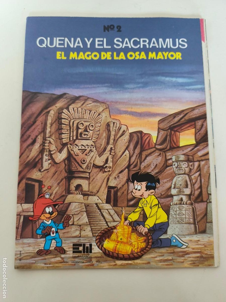 Tebeos: Quena y el Sacram&uacute;s n&ordm; 2 &ndash; El mago de la Osa Mayor,